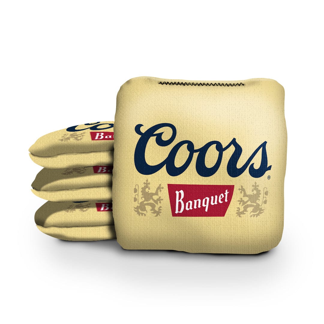 Coors Banquet Gold Pro Cornhole Bags