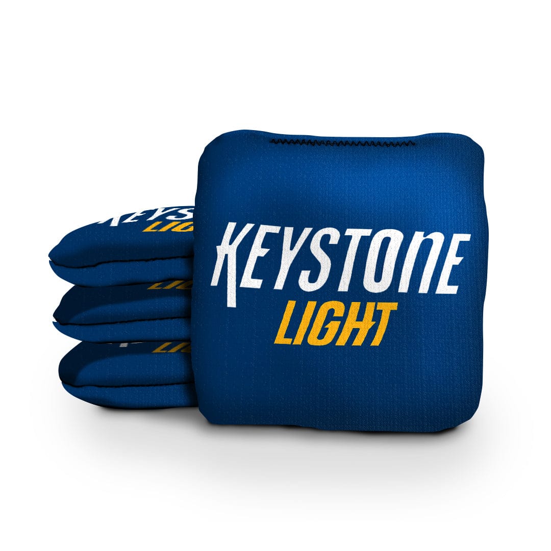 Keystone Light Blue Pro Cornhole Bags