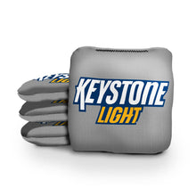 Keystone Light Grey Pro Cornhole Bags
