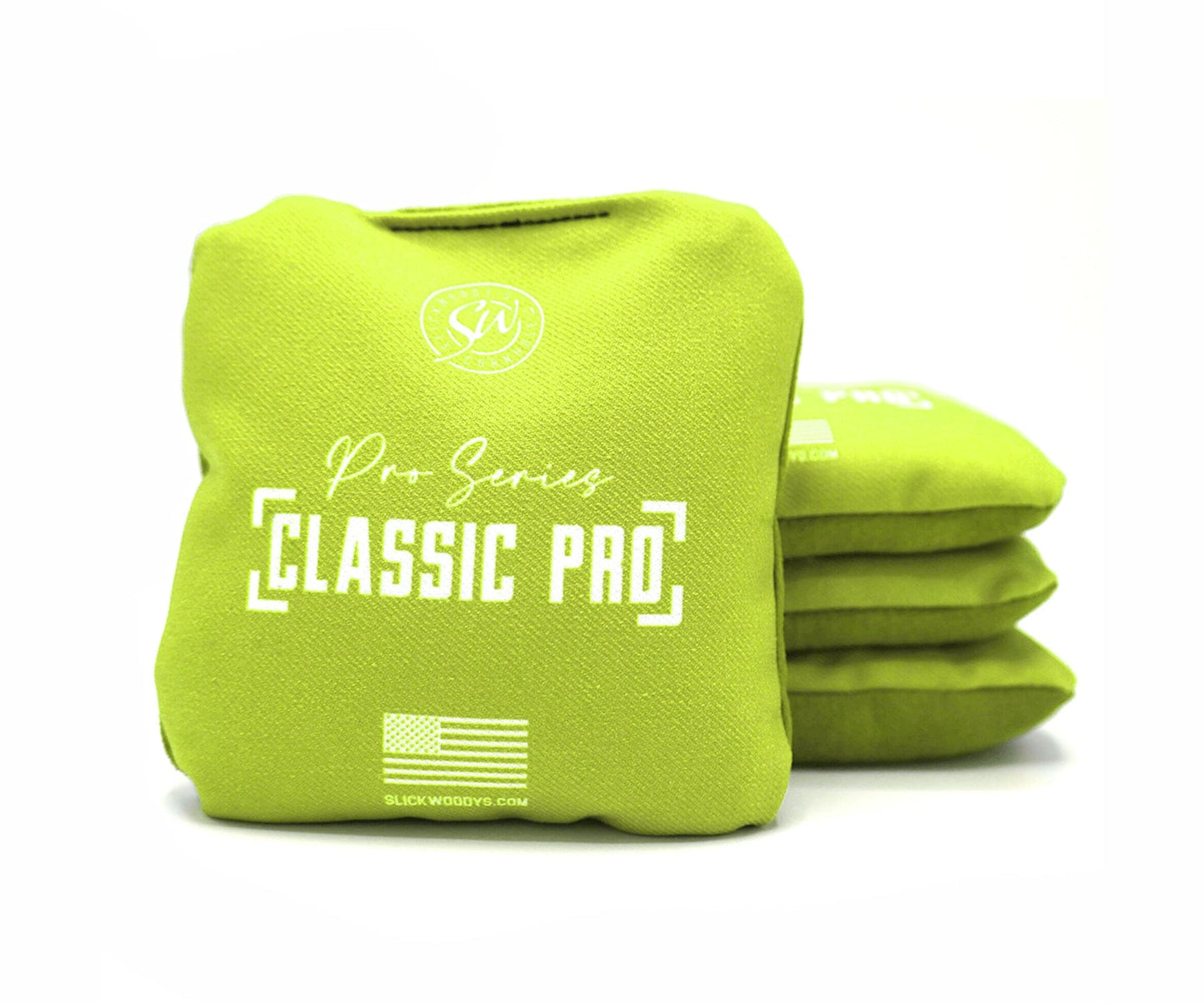 Classic Series Lime Green Pro Cornhole Bags