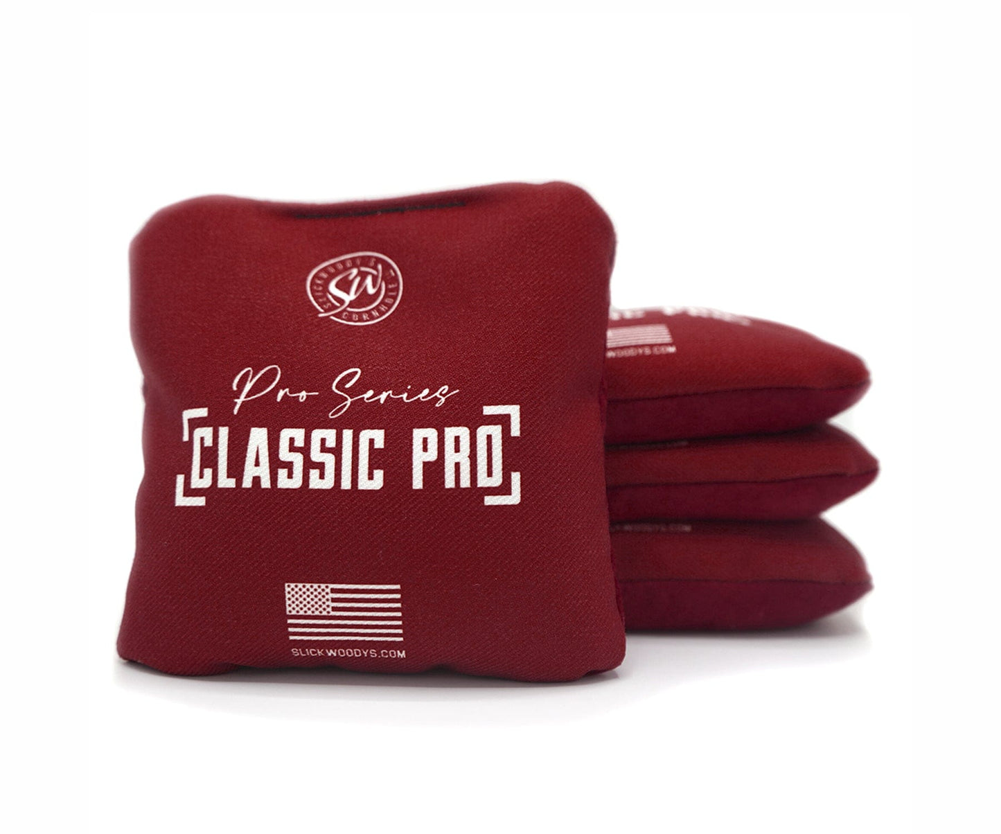 Classic Series Maroon Pro Cornhole Bags