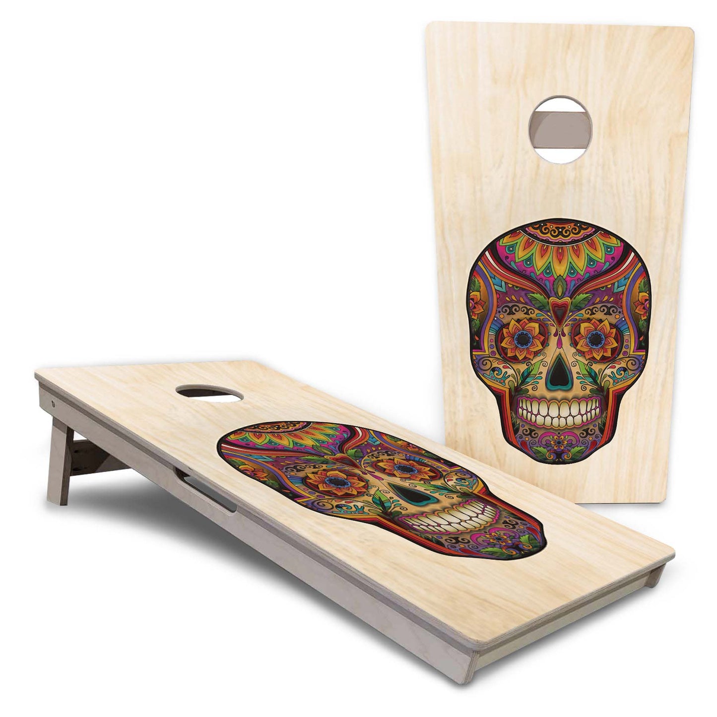 Sugar Skull Pro Cornhole Boards