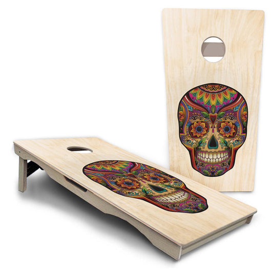 Sugar Skull Pro Solution Cornhole Boards