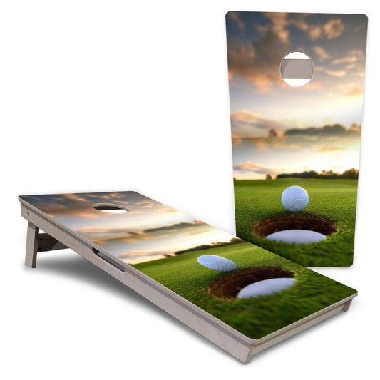 Golf Sunset 2 Pro All-Weather Cornhole Boards
