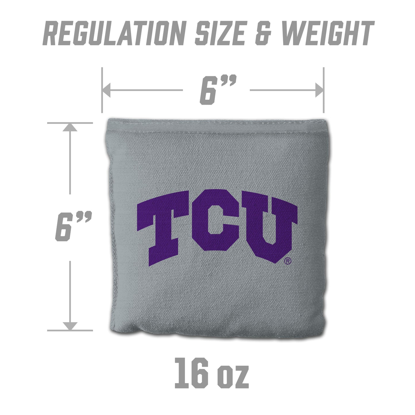 TCU Horned Frogs Bag Specs