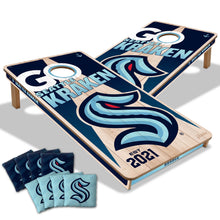 Seattle Kraken 2x4 Pro Cornhole Boards
