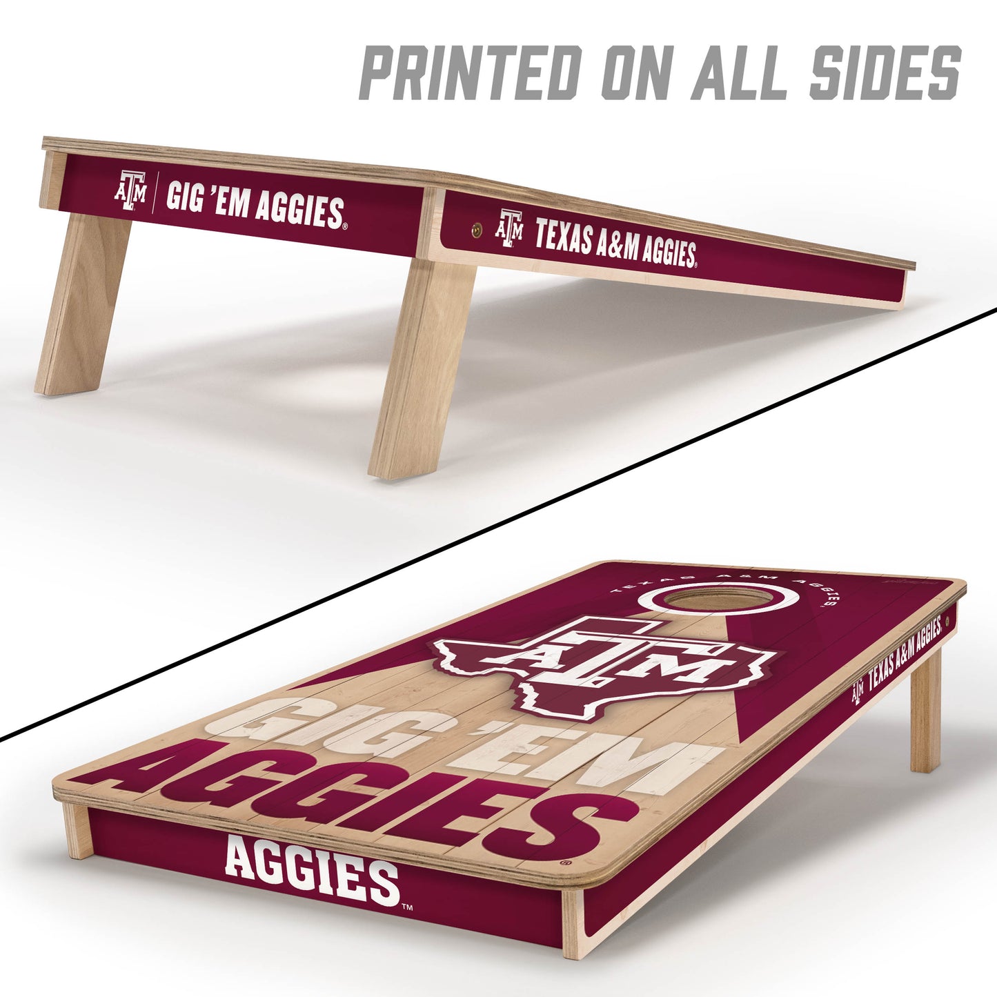Texas A&M Aggies NCAA 2x4 Direct Print