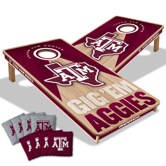 Texas A&M Aggies NCAA 2x4 Cornhole Board Set