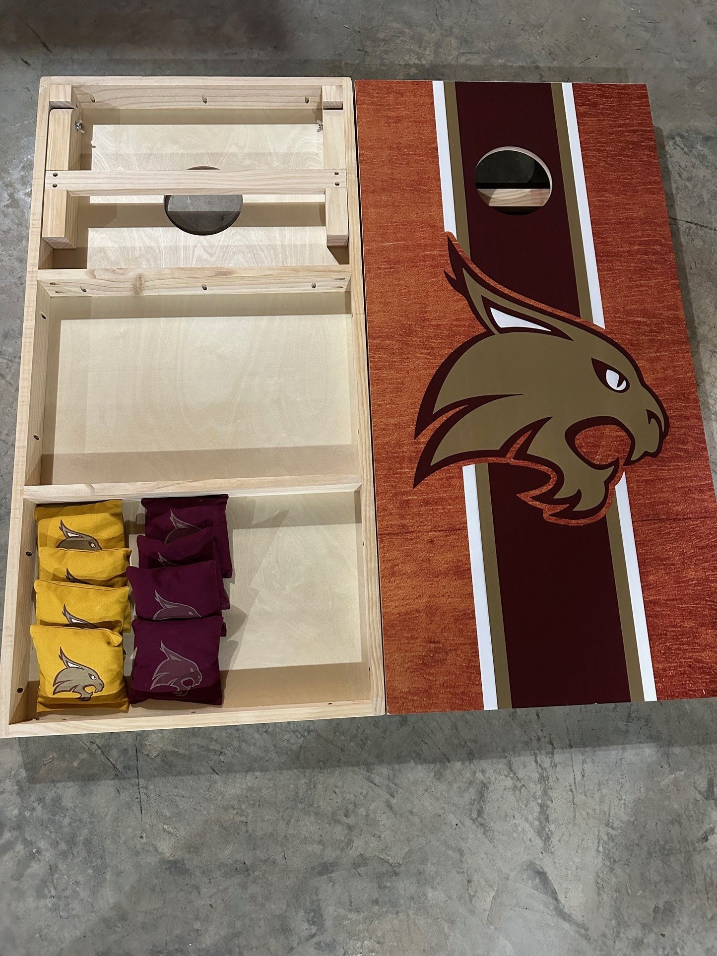 Scratch & Dent -Texas State Bobcats Cornhole Boards