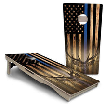 Thin Blue Line Deer Pro Solution Cornhole Boards
