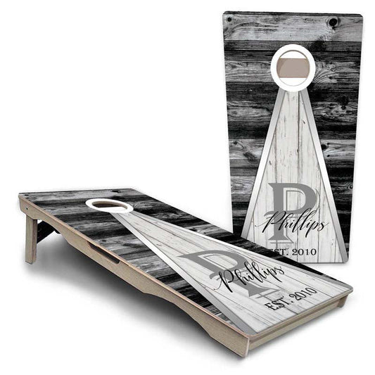 Wedding Triangle Pro Solution Cornhole Boards