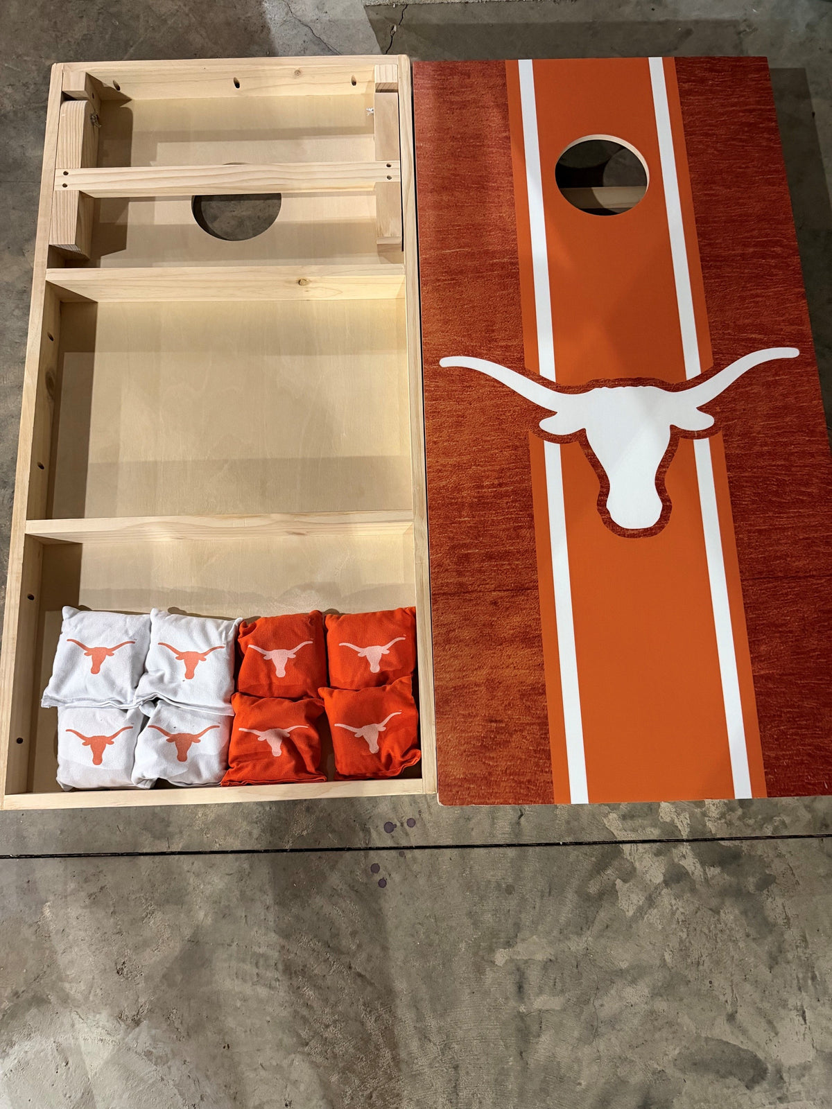 Scratch & Dent - Texas Longhorns #6 Cornhole Boards with Bags