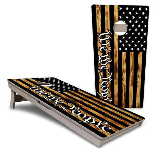 We The People USA Flag Pro Cornhole Boards