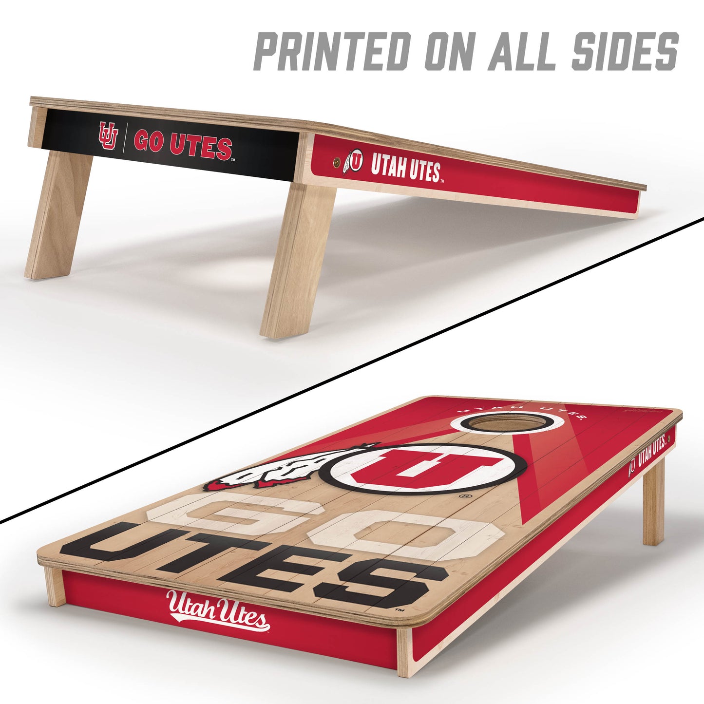 Utah Utes NCAA 2x4 Direct Print