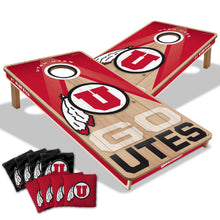 Utah Utes NCAA 2x4 Cornhole Board Set
