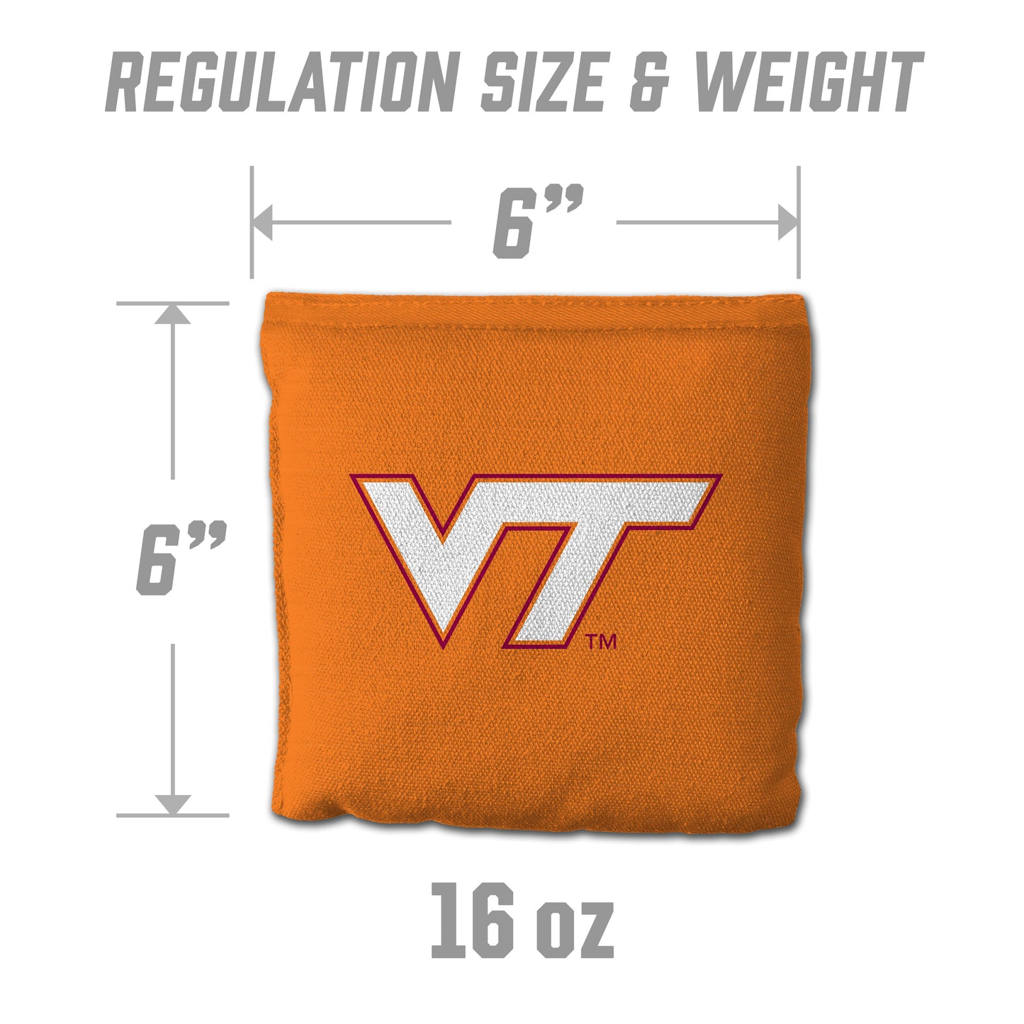 Virginia Tech Hokies Bag Specs