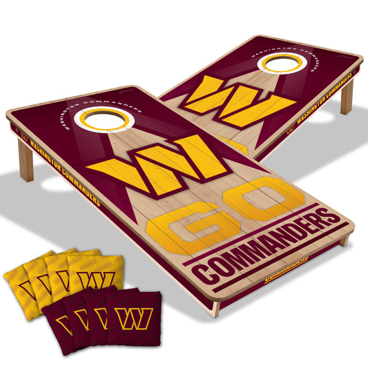 Washington Commanders NFL 2x4 Cornhole Board Set