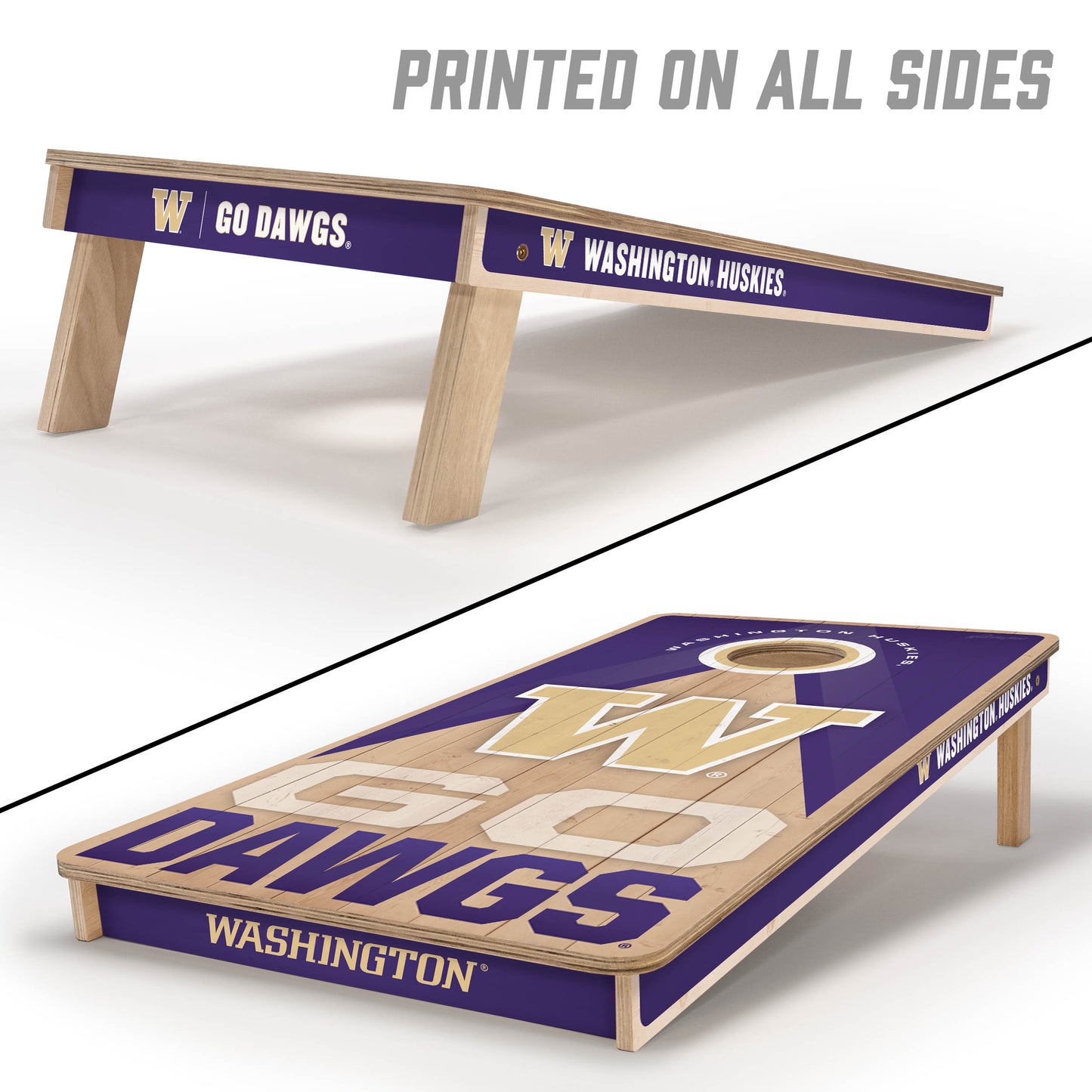 Washington Huskies NCAA 2x4 Direct Print