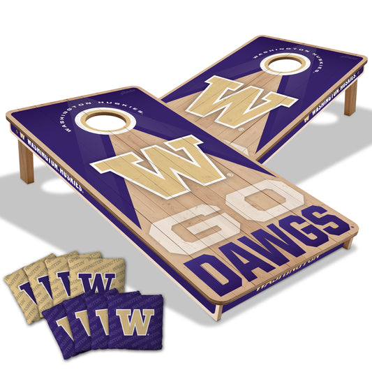 Washington Huskies NCAA 2x4 Cornhole Board Set