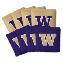 Washington Huskies Dual Sided Pro Cornhole Bags
