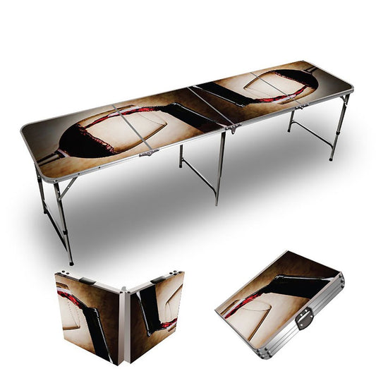 Wine Vignette Beer Pong Table