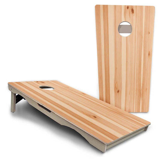 Pine Wood Pro Solution Cornhole Boards
