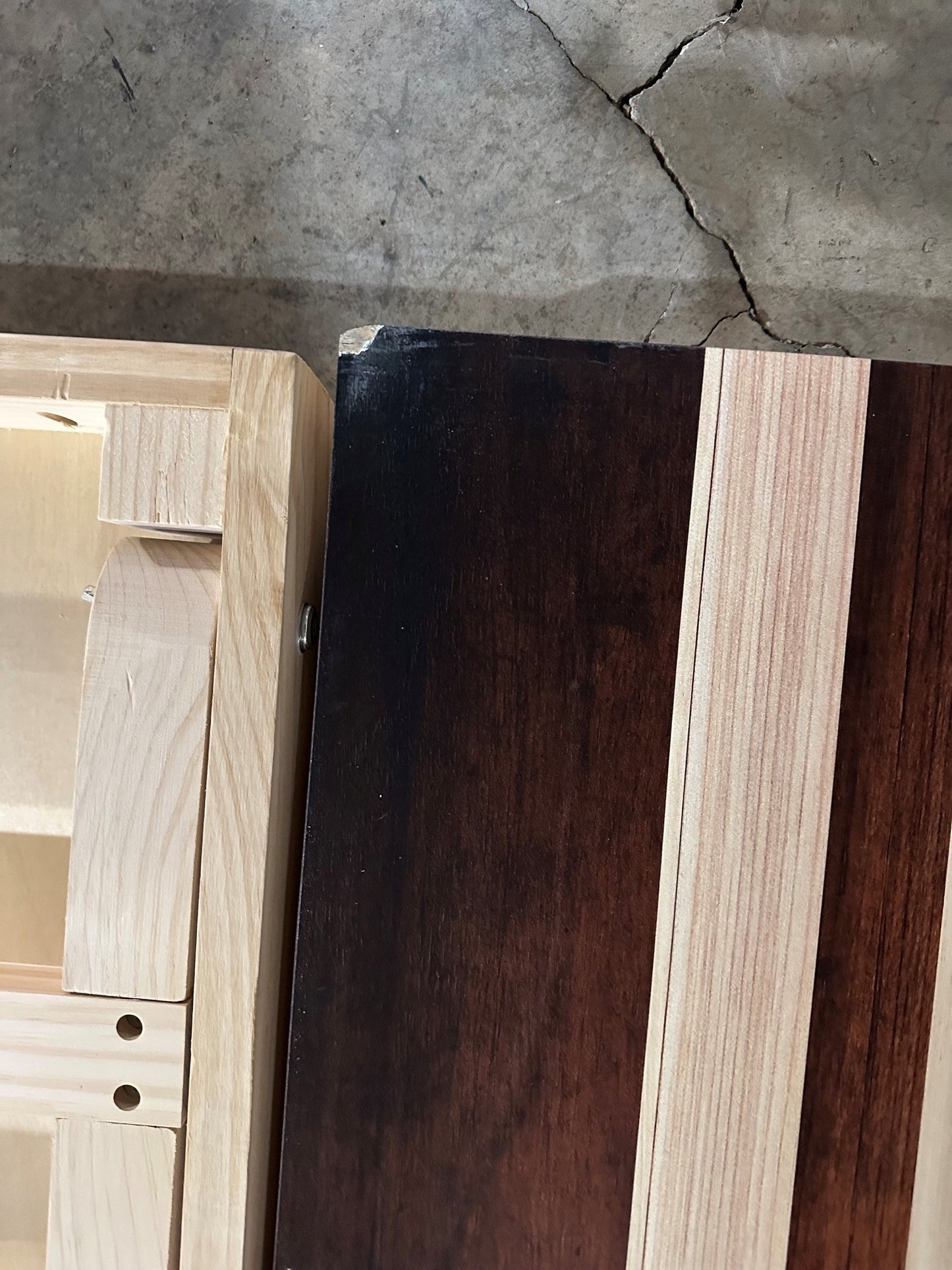 Scratch & Dent - Wood Stripe Cornhole Boards