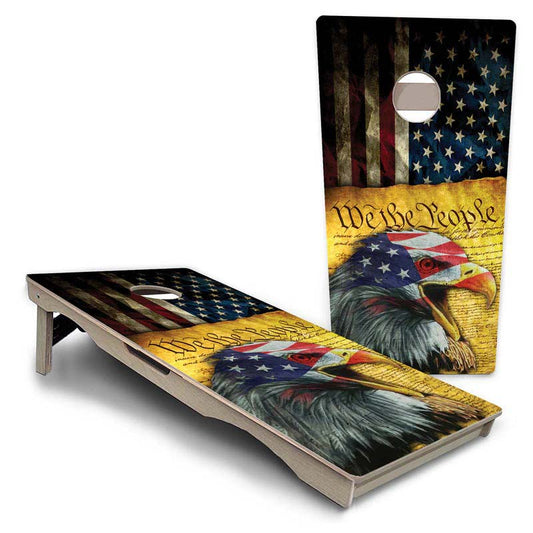 We The People Eagle Pro Solution Cornhole Boards