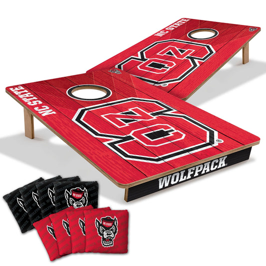 NC State Wolfpack 2x3 Tailgate Cornhole Boards