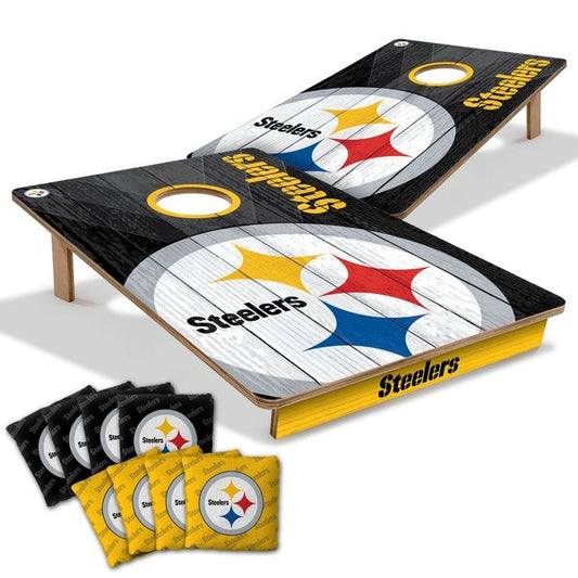 Pittsburgh Steelers 2x3 Tailgate Cornhole Boards