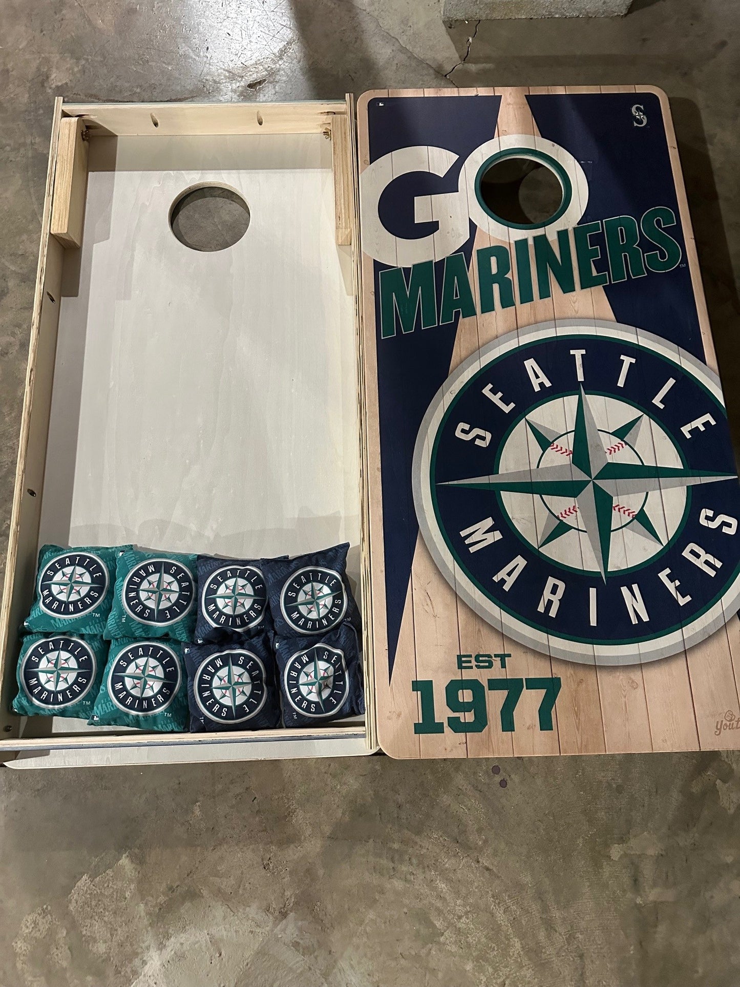 Scratch & Dent - Seattle Mariners MLB Cornhole Boards