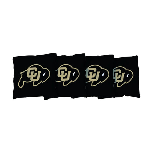 Colorado Buffaloes Black Cornhole Bags