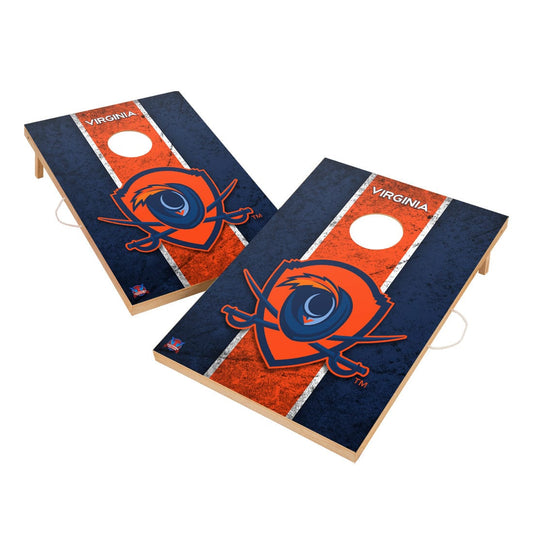 Vintage Virginia Cavaliers Solid Wood 2x3 Cornhole Set