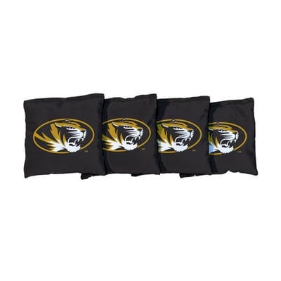 Missouri Tigers Black Cornhole Bags