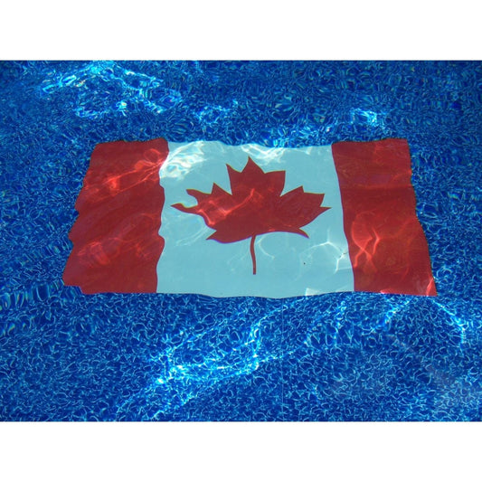 Canadian Flag Decorative Poolmat