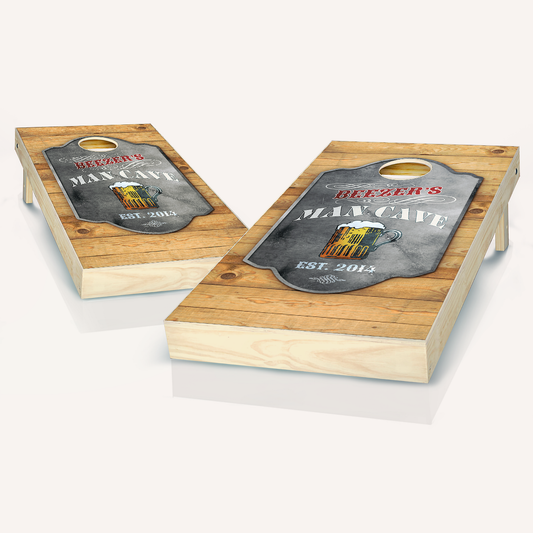 Man Cave Cornhole Boards