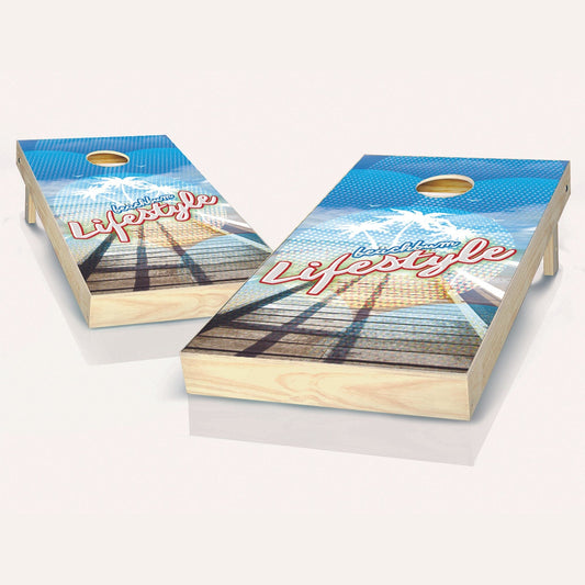 Beach Bum Cornhole Boards