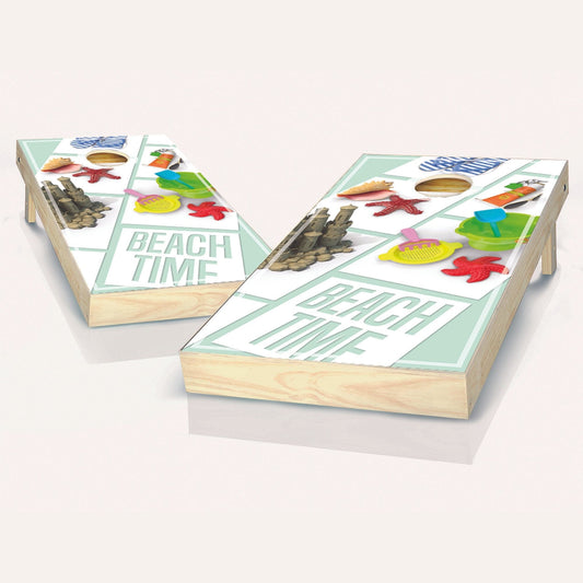 Beach Time Cornhole Boards