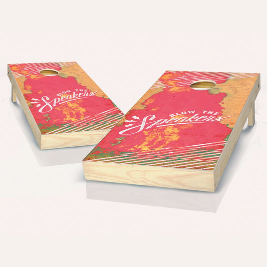 Blow The Speakerse Cornhole Boards