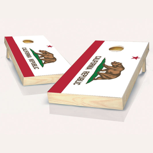 California Flag Cornhole Boards