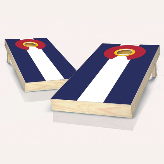 Colorado Flag Cornhole Boards