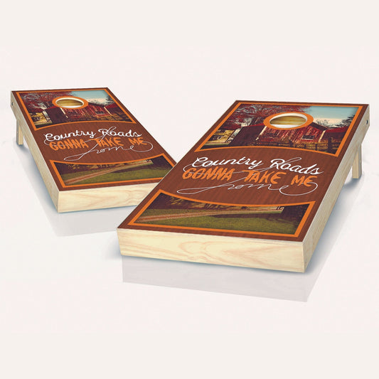 Country Roads Cornhole Boards