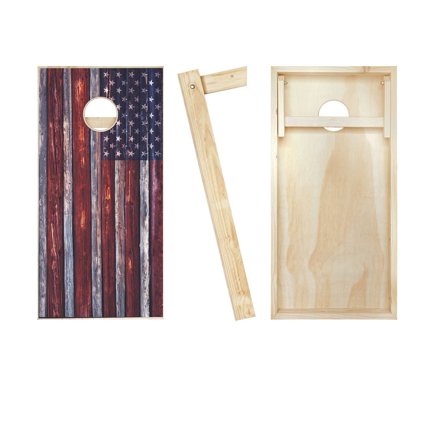 Country Rustic American Flag 2x4 board specs