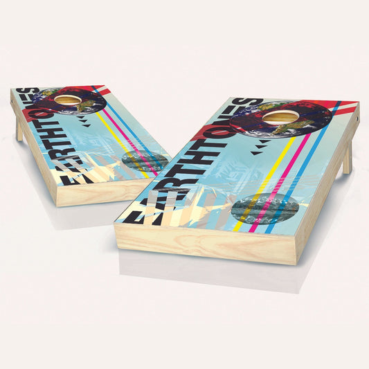 Earth Tones Cornhole Boards