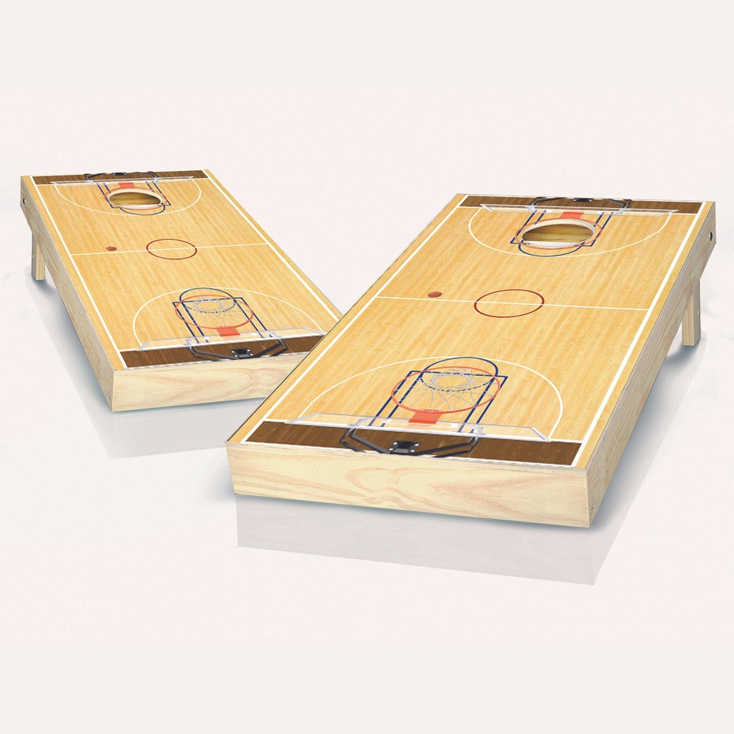 Full Court Basketball Cornhole Boards