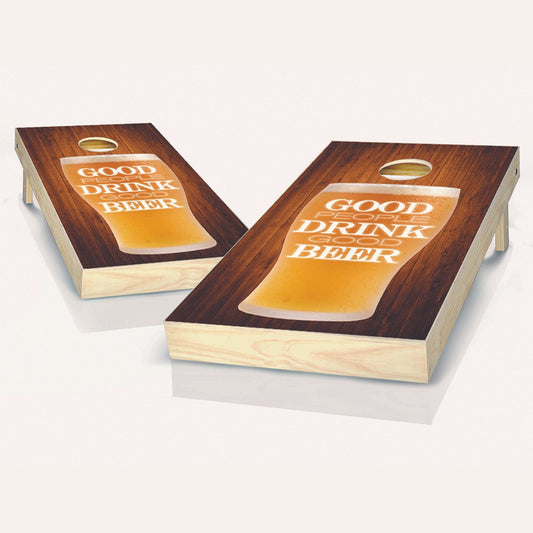 Good Beer Cornhole Boards