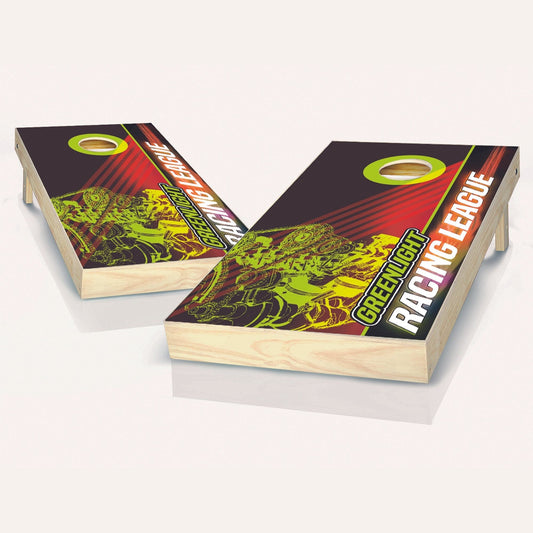Greenlight Racing League Cornhole Boards