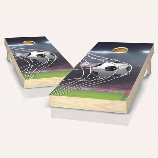 Soccer Goal Cornhole Boards