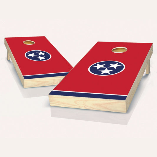 Tennessee Flag Cornhole Boards