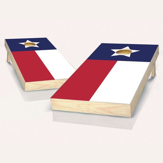 Texas Flag Cornhole Boards